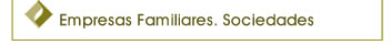 Empresas Familiares. Sociedades